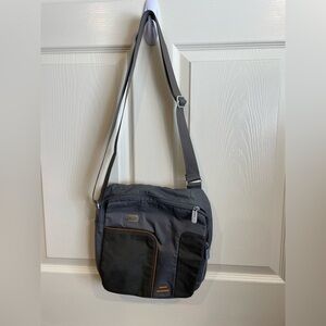 Tumi T-tech Gray Messenger Crossbody Shoulder Bag